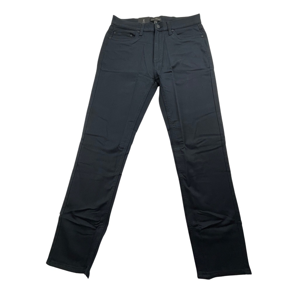 NWT‎ Banana Republic Mens 30x30 5 Pocket Flat Front Slim Fit Stretch Pant Black - Picture 2 of 10